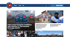 Desktop Screenshot of bleedcubbieblue.com