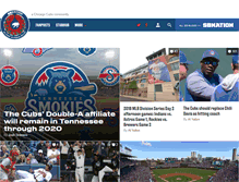 Tablet Screenshot of bleedcubbieblue.com